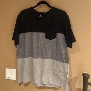 Stripped Men Pocket Tshirt
